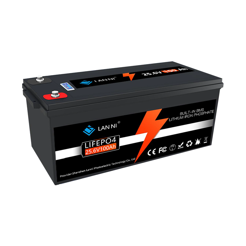 25.6V Energy Storage Lithium Iron Phosphate Battery